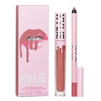 Kylie By Kylie Jenner Matte Lip Kit: Matte Liquid Lipstick 3ml + Lip Liner 1.1g - # 301 Angel