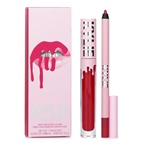 Kylie By Kylie Jenner Matte Lip Kit: Matte Liquid Lipstick 3ml + Lip Liner 1.1g - # 402 Mary Jo K