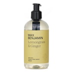 Max Benjamin Natural Hand & Body Wash - Lemongrass & Ginger