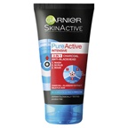 Garnier Garnier Pure Active Charcoal 3 in 1 Wash Scrub & Mask 150ml