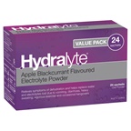 Hydralyte Hydralyte Apple Blackcurrant Value Pack 24