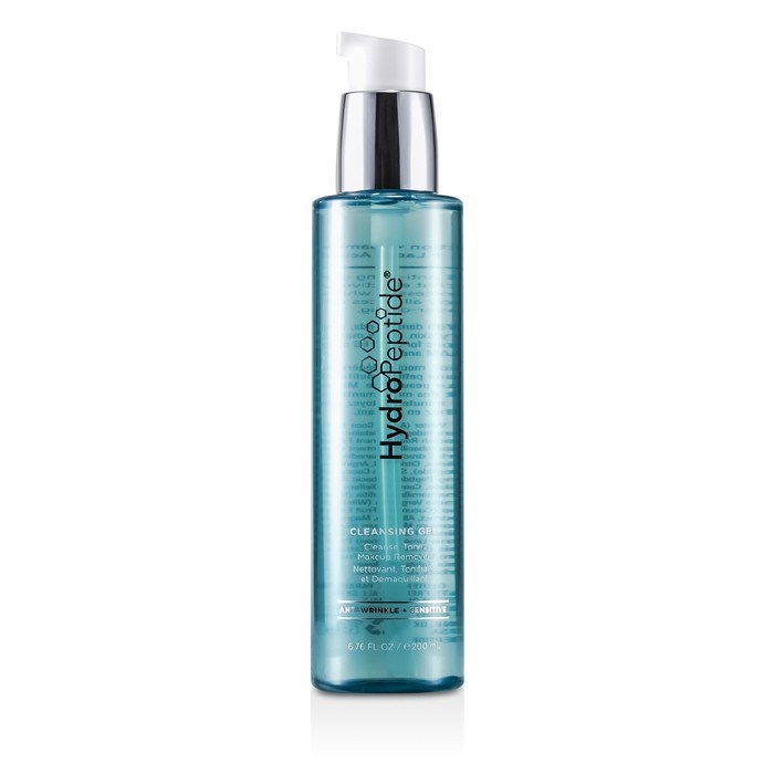 HydroPeptide Cleansing Gel - Gentle Cleanse, Tone, Make-up Remover ...