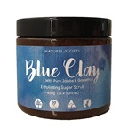 Clover Fields Natures Gifts Essentials Blue Clay with Jojoba & Grapefruit Exfoliating Sugar Scrub