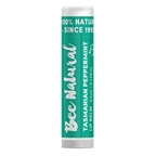 Bee Natural Lip Balm Stick Tasmanian Peppermint