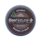 Bee Natural Lip Balm Tin Coconut