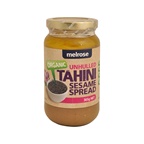 Melrose Organic Tahini Sesame Spread Unhulled
