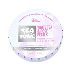 Tea Tonic Organic White Tea & Rose Petals Tea Travel Tin
