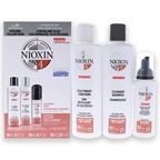 Nioxin System 4 Kit 10.1oz Color Safe Cleanser Shampoo, 10.1 oz Color Safe Scalp Therapy Conditioner, 3.38oz Color Safe Scalp and Hair Treatment