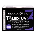 Cuccio Pro T3 Cool Cure Versatility Gel - Controlled Leveling Opaque Blush Pink Nail Gel
