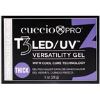 Cuccio Pro T3 Cool Cure Versatility Gel - Controlled Leveling Opaque Brazillian Blush Nail Gel