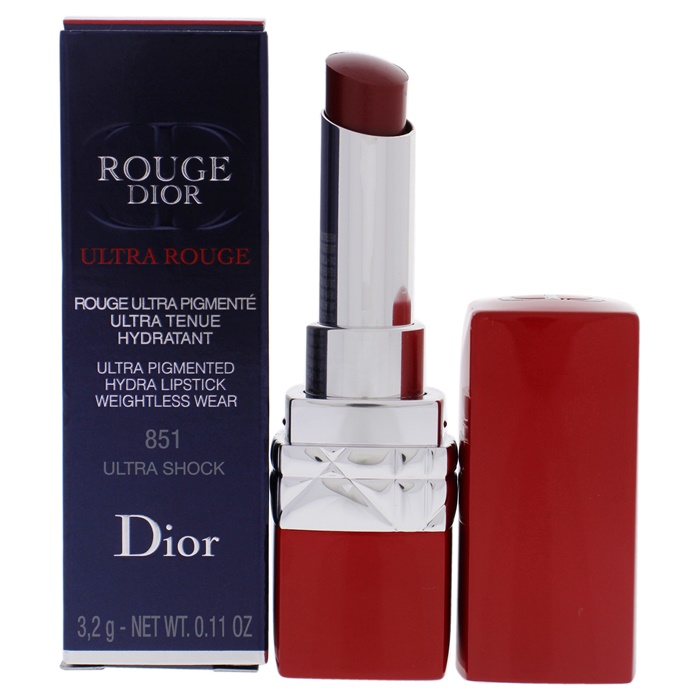 Dior Ultra Rouge Lipstick  851 Ultra Shock BNIB  Rouge lipstick  Lipstick Pigmented lipstick