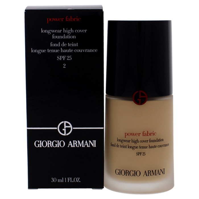 armani power fabric longwear high cover foundation