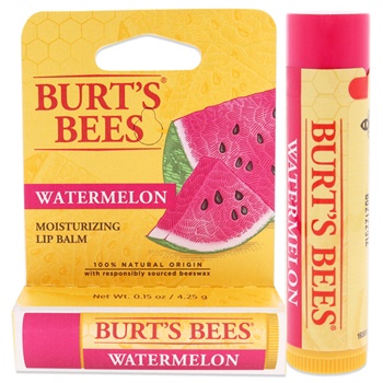 Burt's Bees Watermelon Moisturizer Lip Balm Blister 