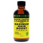 Ecoco Eco Style Maximum Hair Growth Oil - Black Castor And Flaxseed