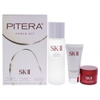 SK II Pitera Power Kit 2.5oz Facial Treatment Essence, 0.57oz Facial Treatment Cleanser, 0.50oz RNA Cream