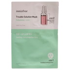 Innisfree Trouble Solution Mask - Calamine 0.67 Step 1 Centella Soothing Sheet, 0.06oz Step 2 Calmine Shot Ampoule