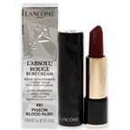 Lancome LAbsolu Rouge Ruby Cream Lip Color - 481 Pigeon Blood Ruby Lipstick