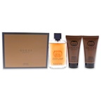 Gucci Gucci Guilty Absolute 1.6oz EDP Spray, 1.6 After Shave Balm, 1.6 oz Shower Gel