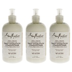 Shea Moisture 100 Percent Virgin Coconut Oil Daily Hydration Conditioner - Pack of 3