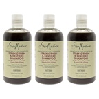Shea Moisture Jamaican Black Castor Oil Strengthen and Restore Shampoo - Pack of 3