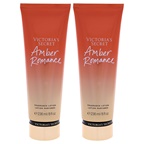 Victoria's Secret Amber Romance Fragrance Lotion - Pack of 2 Body Lotion
