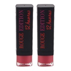 Bourjois Rouge Edition 12 Hours - 32 Rose Vanity - Pack of 2 Lipstick