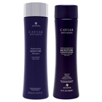 Alterna Caviar Anti Aging Replenishing Moisture Shampoo and Conditioner Kit 8.5oz Shampoo, 8.5oz Conditioner