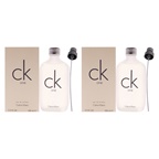 Calvin Klein CK One - Pack of 2 EDT Spray