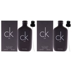 Calvin Klein CK Be - Pack of 2 EDT Spray