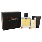Hermes Terre DHermes 2.5oz Pure Perfume Spray, 1.35oz All-Shower Gel, 0.5oz After Shave Balm