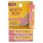Burt's Bees Pink Grapefruit Moisturizing Lip Balm Twin Pack