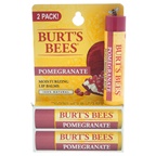 Burt's Bees Pomegranate Moisturizing Lip Balm Twin Pack