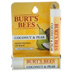 Burt's Bees Coconut and Pear Moisturizing Lip Balm Blister