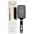 Keratin Complex Curved Vent Brush - Black Hair Brush