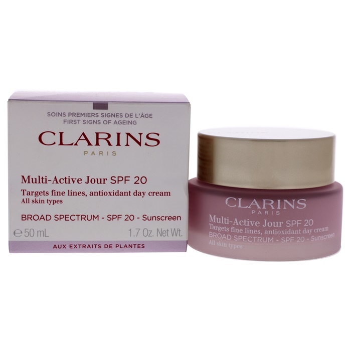 multi active jour spf 20 clarins