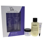 Philosophy Hello Lift Trial Set 4oz Purity Made Simple, 0.5oz Uplifting Miracle Worker, 0.1oz Uplifting Miracle Worker Eye