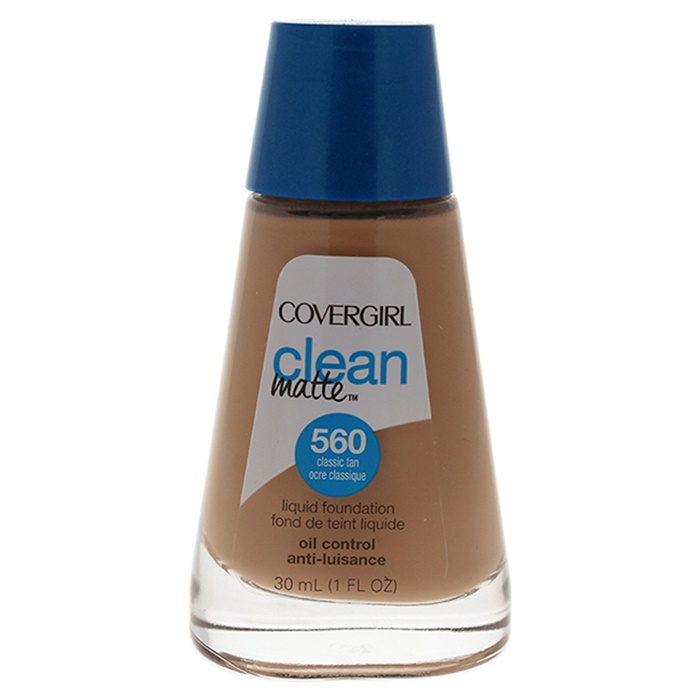 Covergirl Clean Matte Liquid Foundation - # 560 Classic Tan