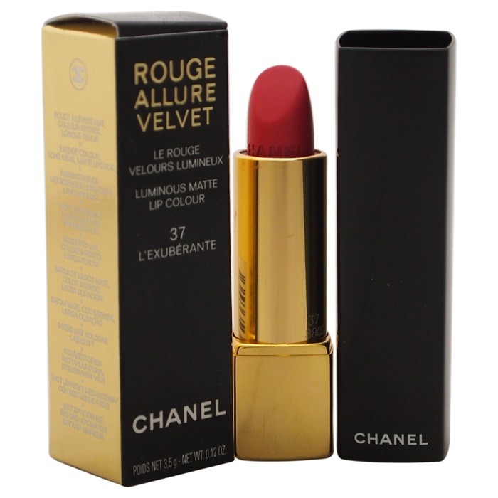 Chanel Rouge Allure Velvet Luminous Matte Lip Colour - # 37 LExuberante ...