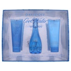 Davidoff Cool Water 3.4oz EDT Spray, 2.5oz Gentle Shower Breeze, 2.5oz Moisturizing Body Lotion