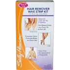 Sally Hansen Quick & Easy Hair Remover Wax Strip Kit For Under Arms Legs & Body